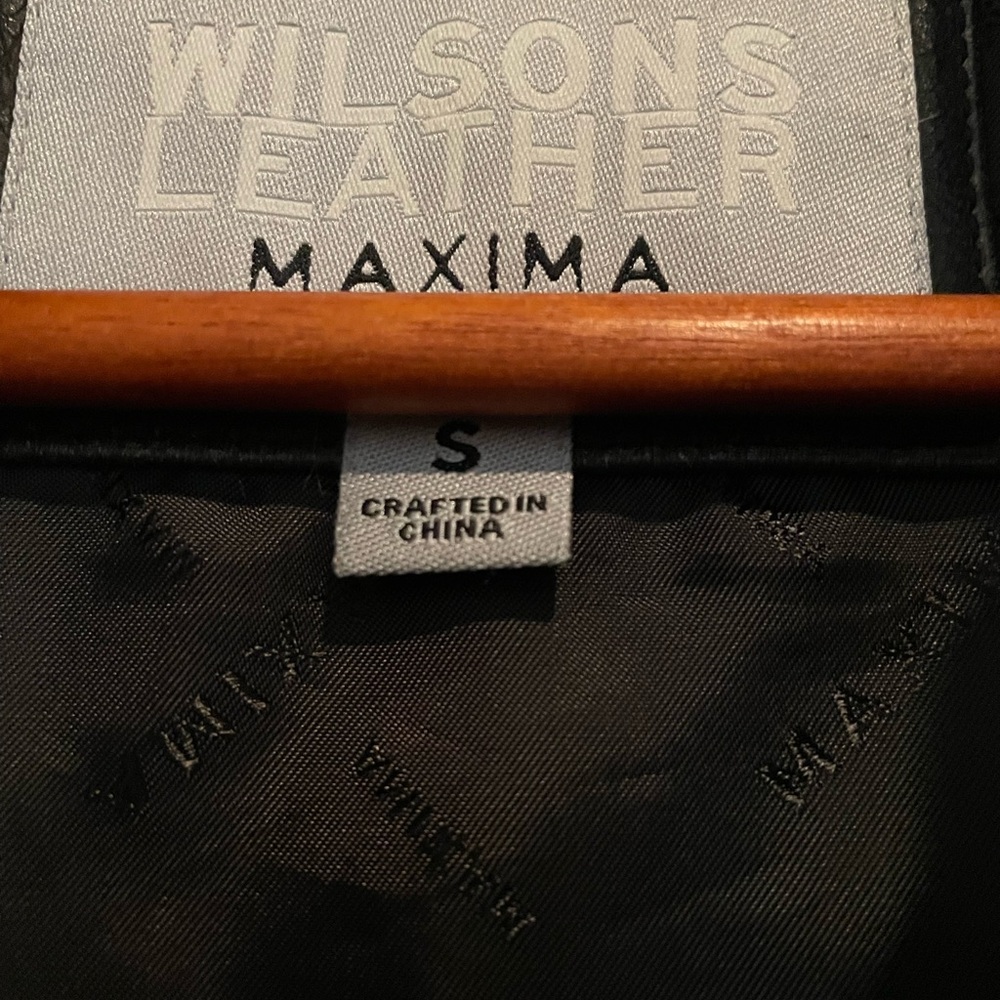 Wilsons Leather Distressed Brown Jacket - Picture 4 of 6